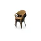 Chair MARCO 210 in Brown for Professional Outdoor Use