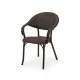 Chair MARCO 210 in Brown for Professional Outdoor Use