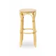 Hocker FRANCESCO 0377 in Beige Technorattan