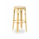 Hocker FRANCESCO 0377 in Beige Technorattan