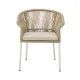 AUGUSTO 3017 Beige Technorattan Chair with Cushion