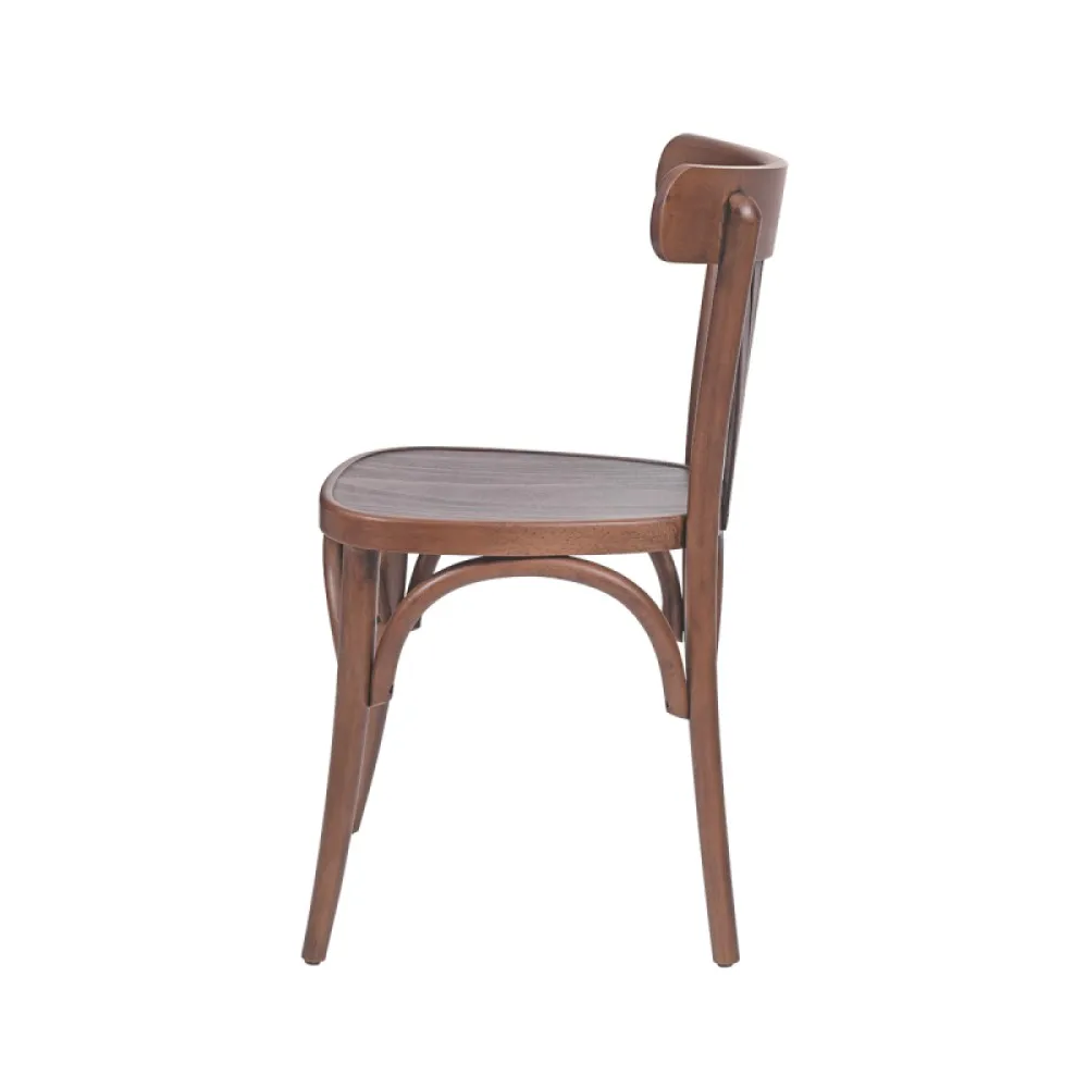 LEGEND Beechwood Chair in Walnut Finish