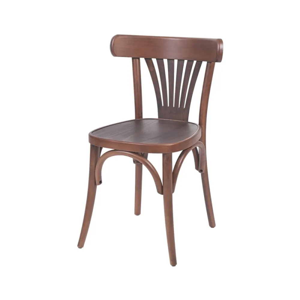 LEGEND Beechwood Chair in Walnut Finish