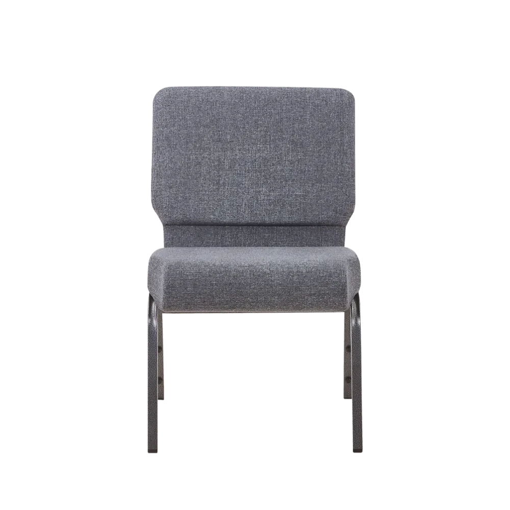 Ambassador GR15 Grey Stacking Chair for Catering Use