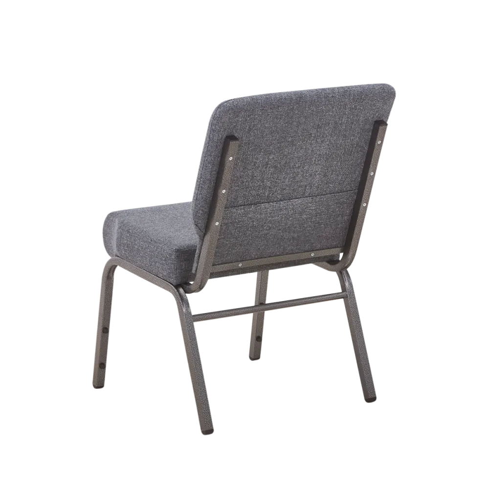 Ambassador GR15 Grey Stacking Chair for Catering Use