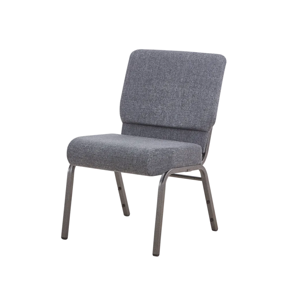 Ambassador GR15 Grey Stacking Chair for Catering Use