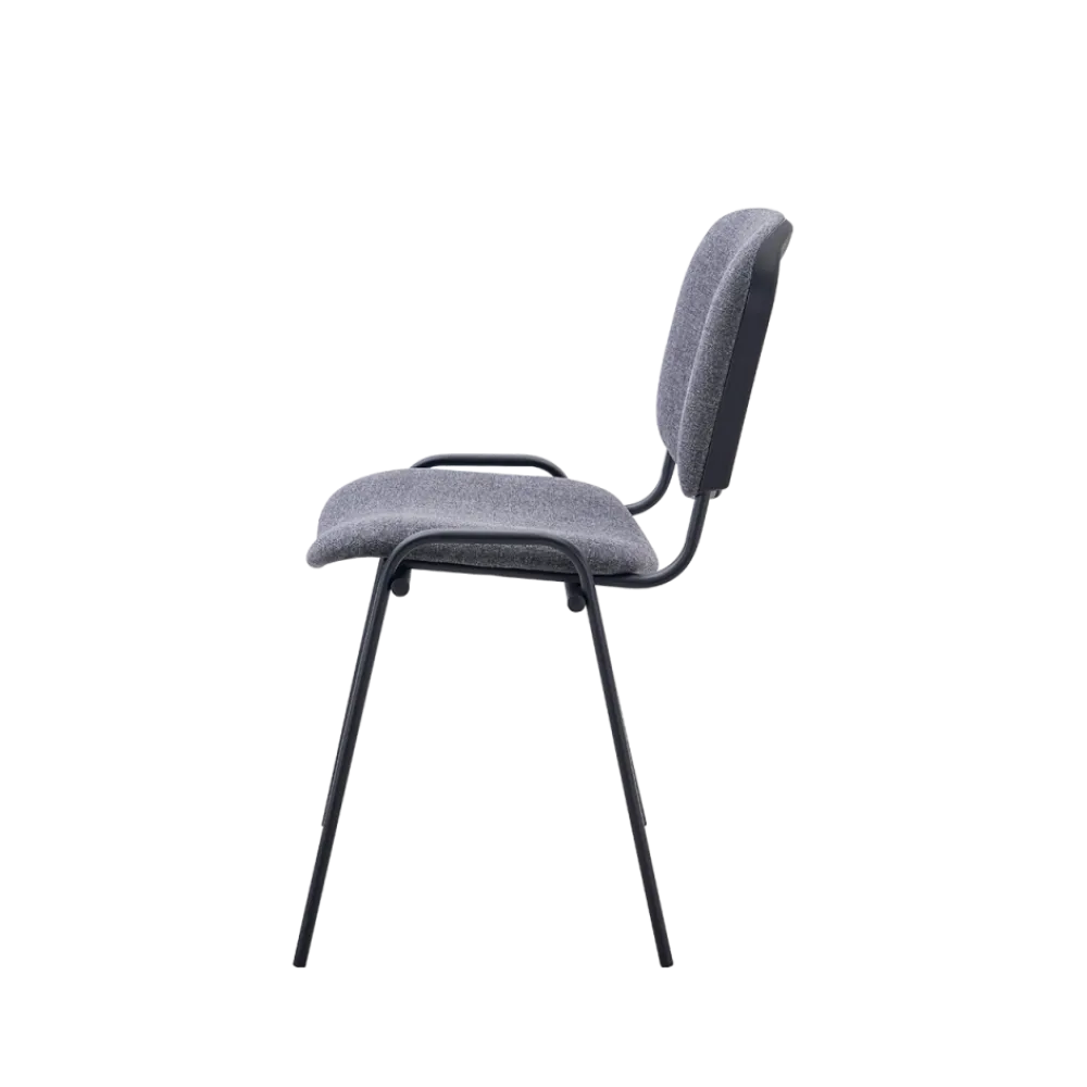 BHS.LV Chair ISO NOVA O152 in Grey for Professional Spaces