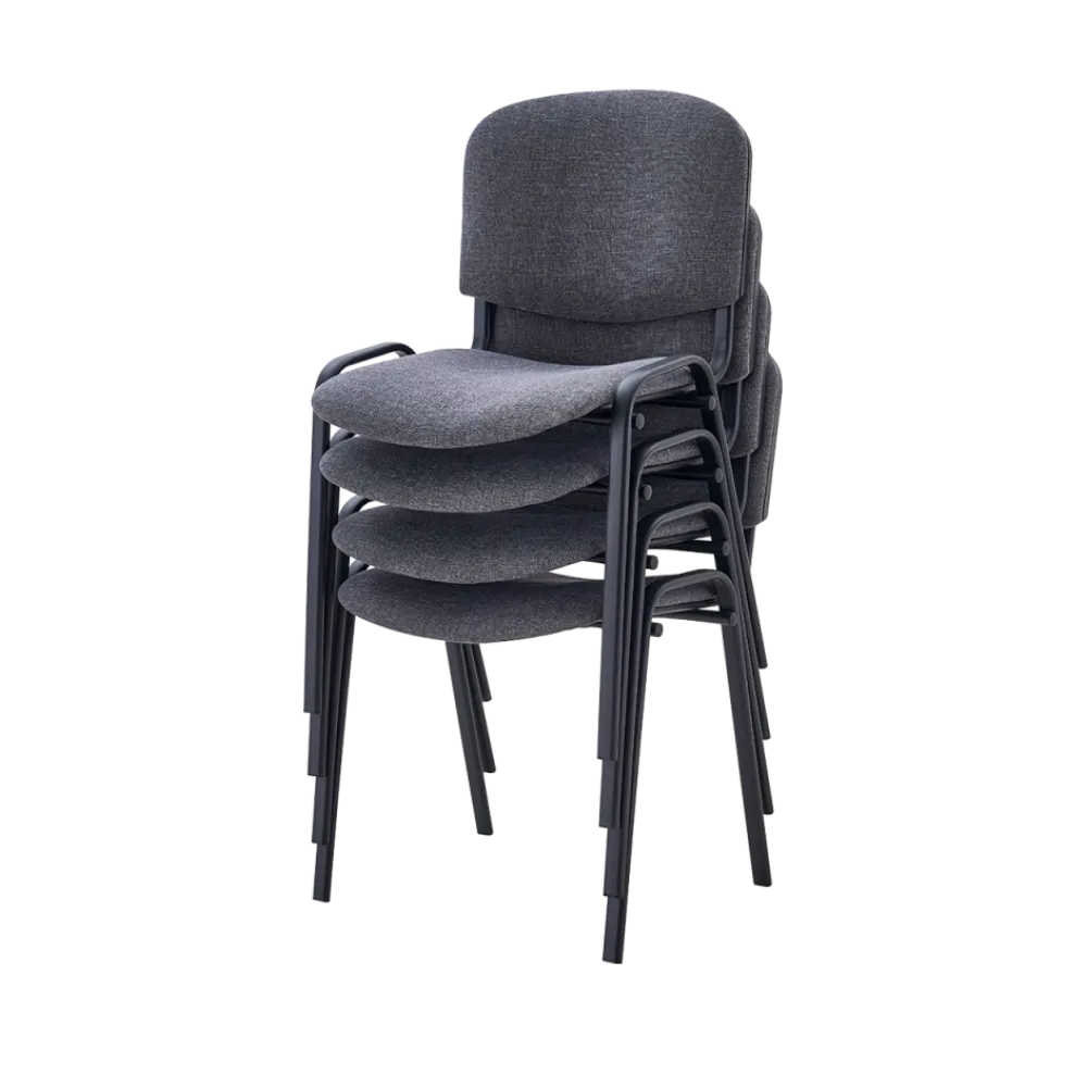 BHS.LV Chair ISO NOVA O152 in Grey for Professional Spaces