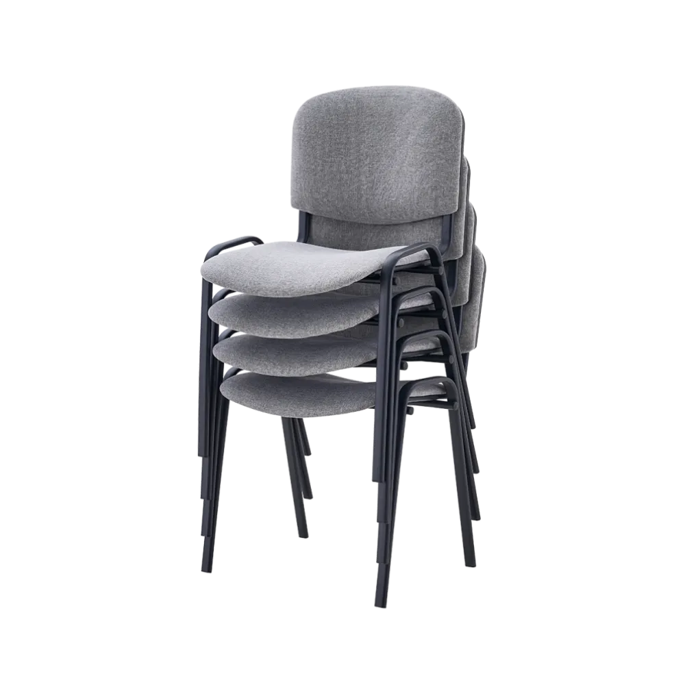 BHS.LV ISO NOVA O150 Stackable Light Grey Chair