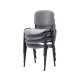 BHS.LV ISO NOVA O150 Stackable Light Grey Chair