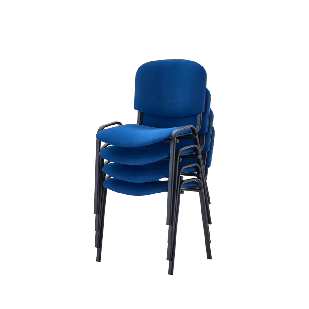 BHS.LV Chair ISO 24H BL T0024 in Blue for Professional Spaces