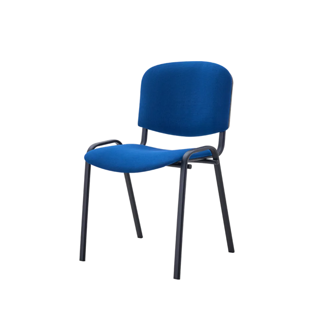 BHS.LV Chair ISO 24H BL T0024 in Blue for Professional Spaces