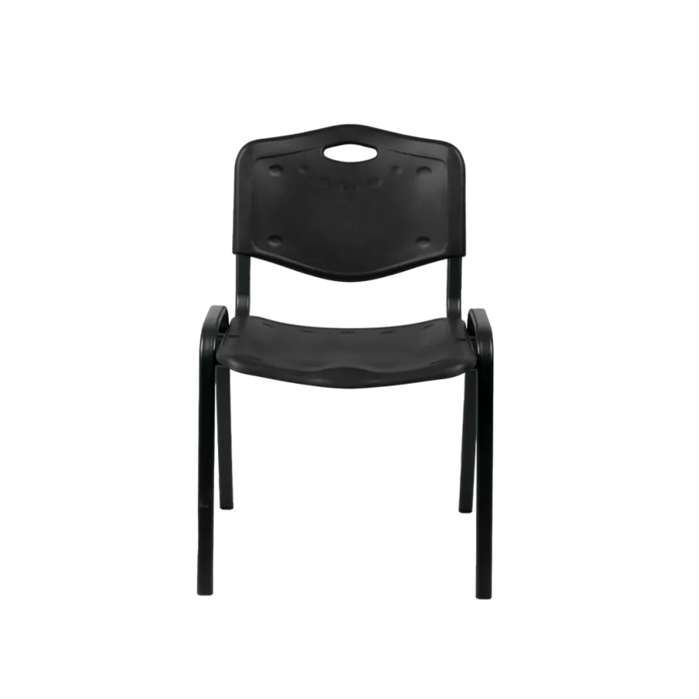 BHS.LV Chaise ISO PLAST 0102 in Black for Professional Spaces
