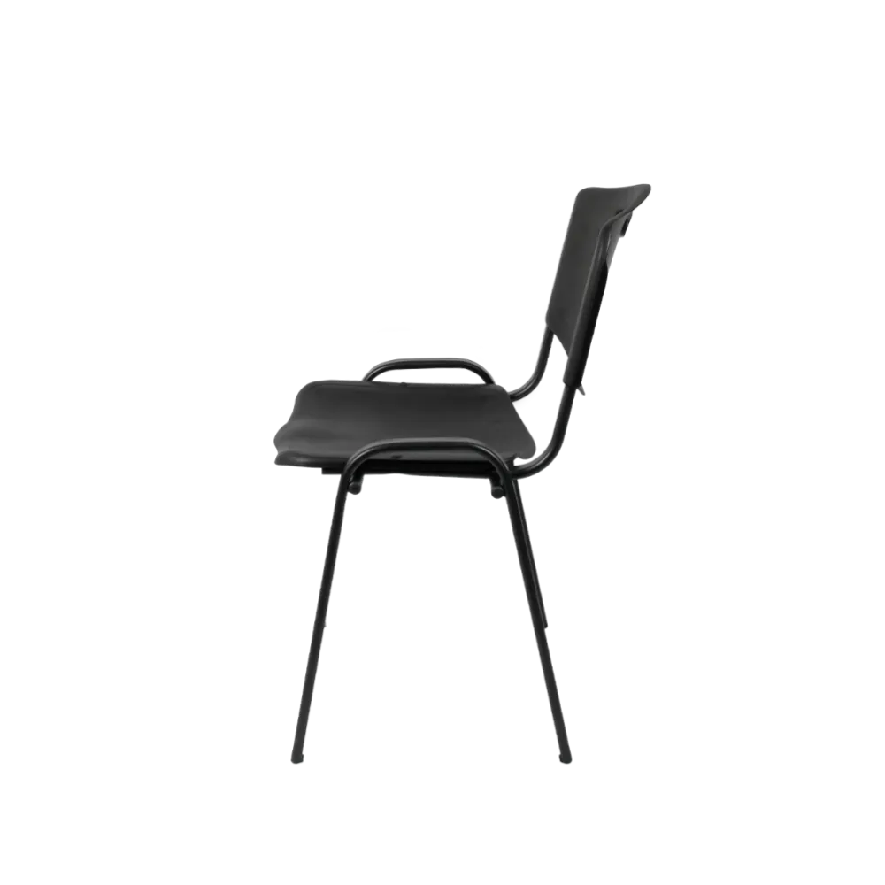 BHS.LV Chaise ISO PLAST 0102 in Black for Professional Spaces