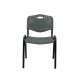 BHS.LV Chair ISO PLAST 0105 in Grey for Professional Spaces