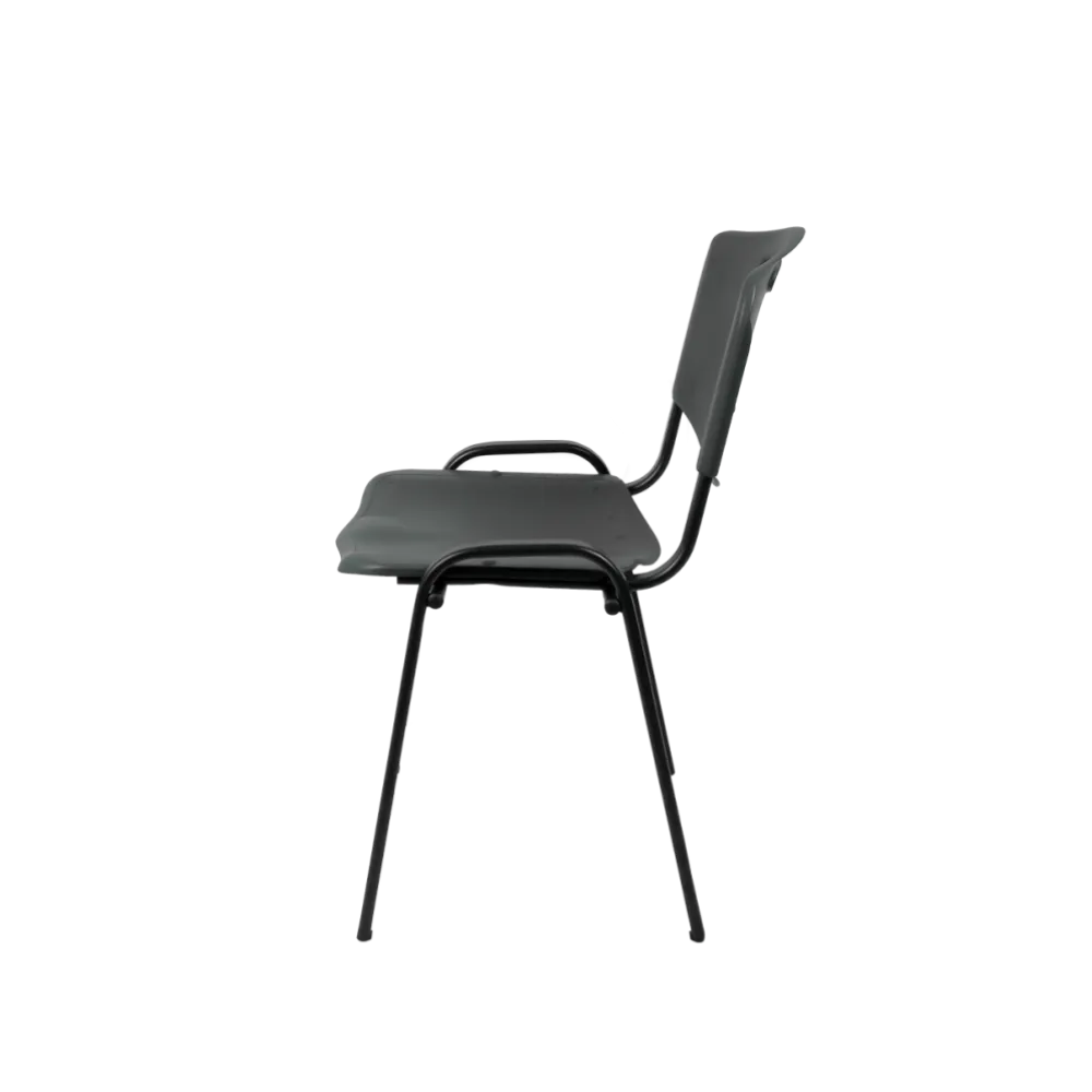 BHS.LV Chair ISO PLAST 0105 in Grey for Professional Spaces