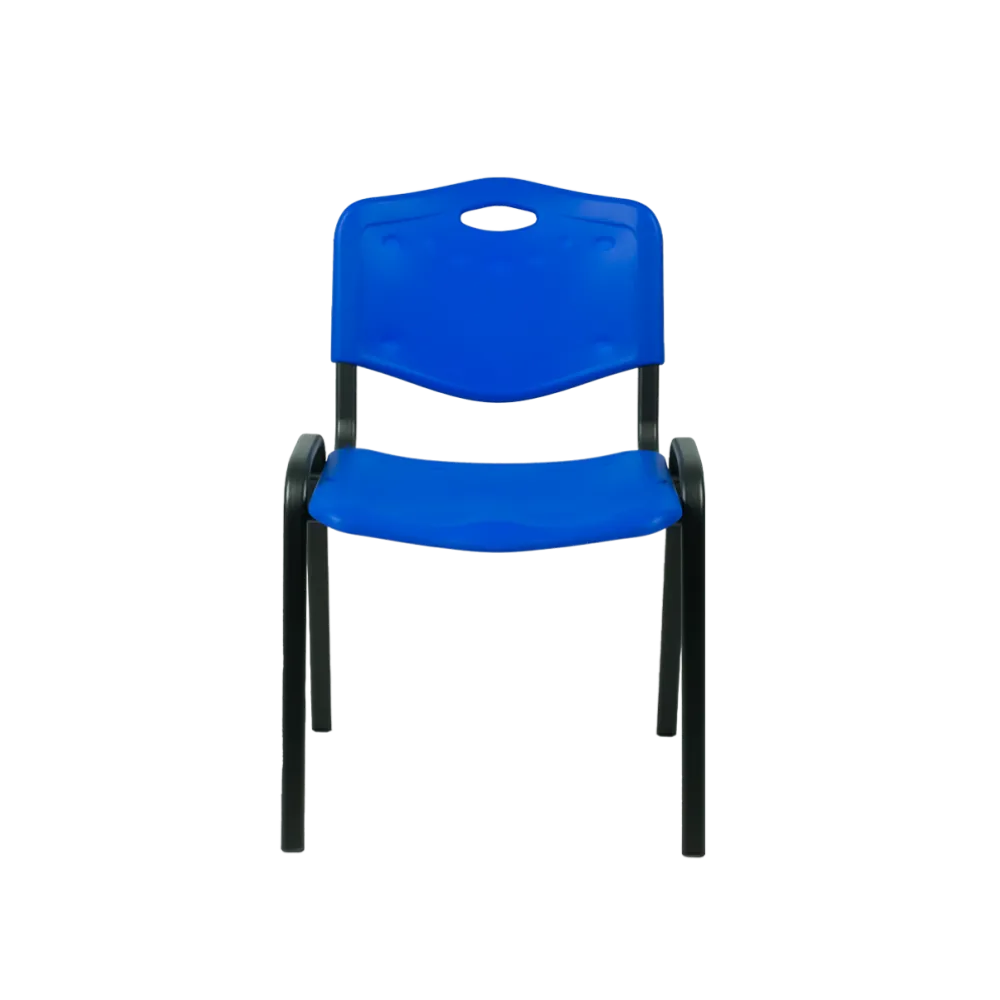 BHS.LV ISO PLAST 0131 Stacking Chair in Blue