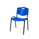 BHS.LV ISO PLAST 0131 Stacking Chair in Blue