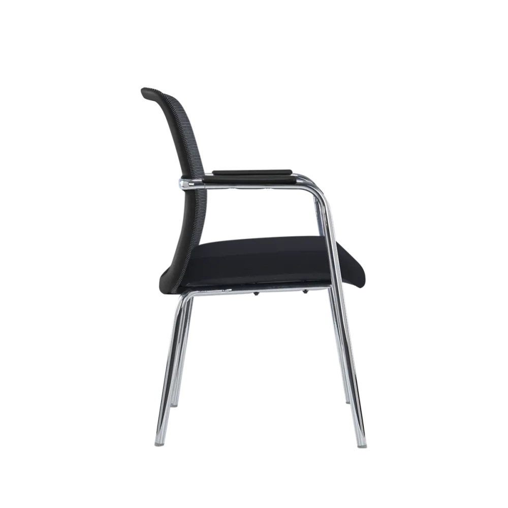 LENZO B-O300 Folding Chair with Mesh Backrest