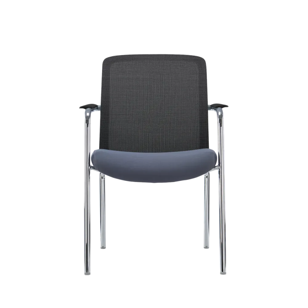 LENZO G-334 Folding Chair with Mesh Backrest