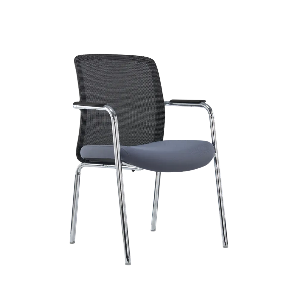 LENZO G-334 Folding Chair with Mesh Backrest