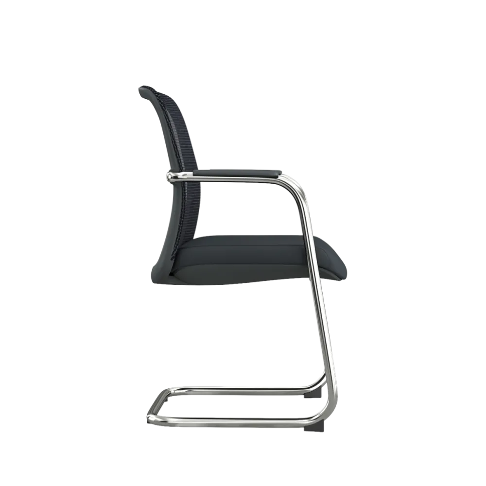 QUADRA B-O300 Folding Chair with Mesh Backrest