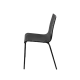 Chair TEXAS 0164 in Black Steel and Polywood