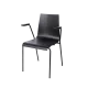 Chair TEXAS 0164 in Black Steel and Polywood