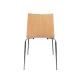 TEXAS 0390 Stackable Wooden Armrest Chair
