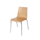 TEXAS 0390 Stackable Wooden Armrest Chair