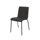 TEXAS TAP BL Stackable Catering Chair in Black