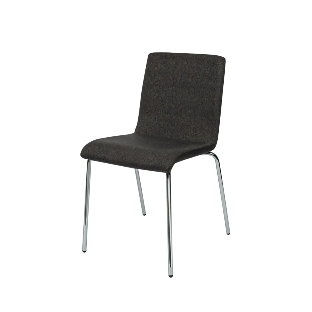 TEXAS TAP CR Stackable Catering Chair in Black