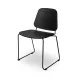 Nevada Stacking Chair in Black Wood Finish