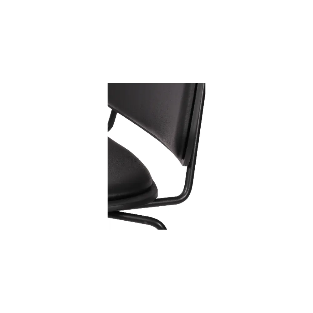 Nevada Tap Stacking Chair in Black