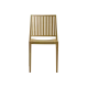 GOMERA STRIPES 315 Mustard Stacking Chair