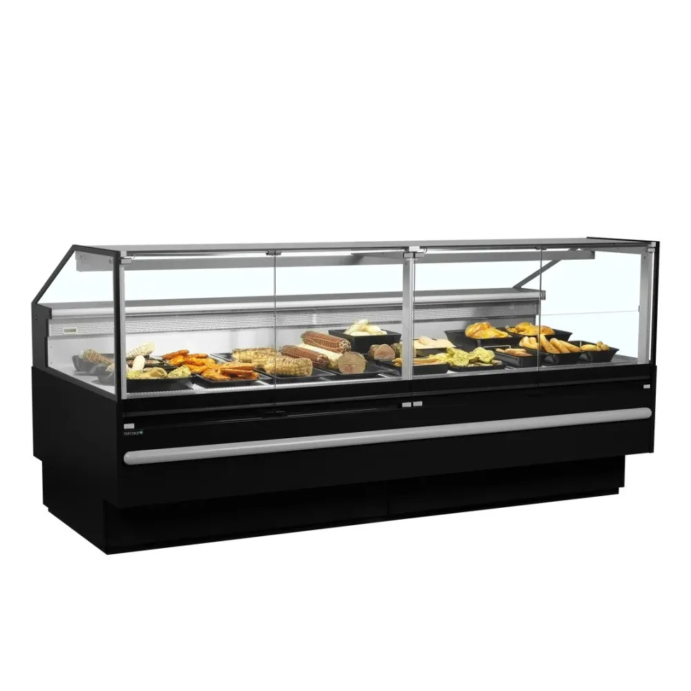 TEFCOLD SOCB25082B Black Refrigerator Showcase