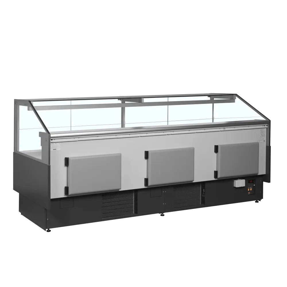 TEFCOLD SOCB25082 A Grey Display Refrigerator for Chilled Foods