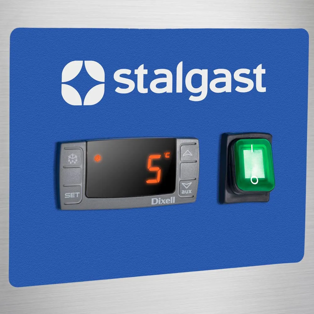 Stalgast 600 L Stainless Steel Refrigerator for Professional Kitchens