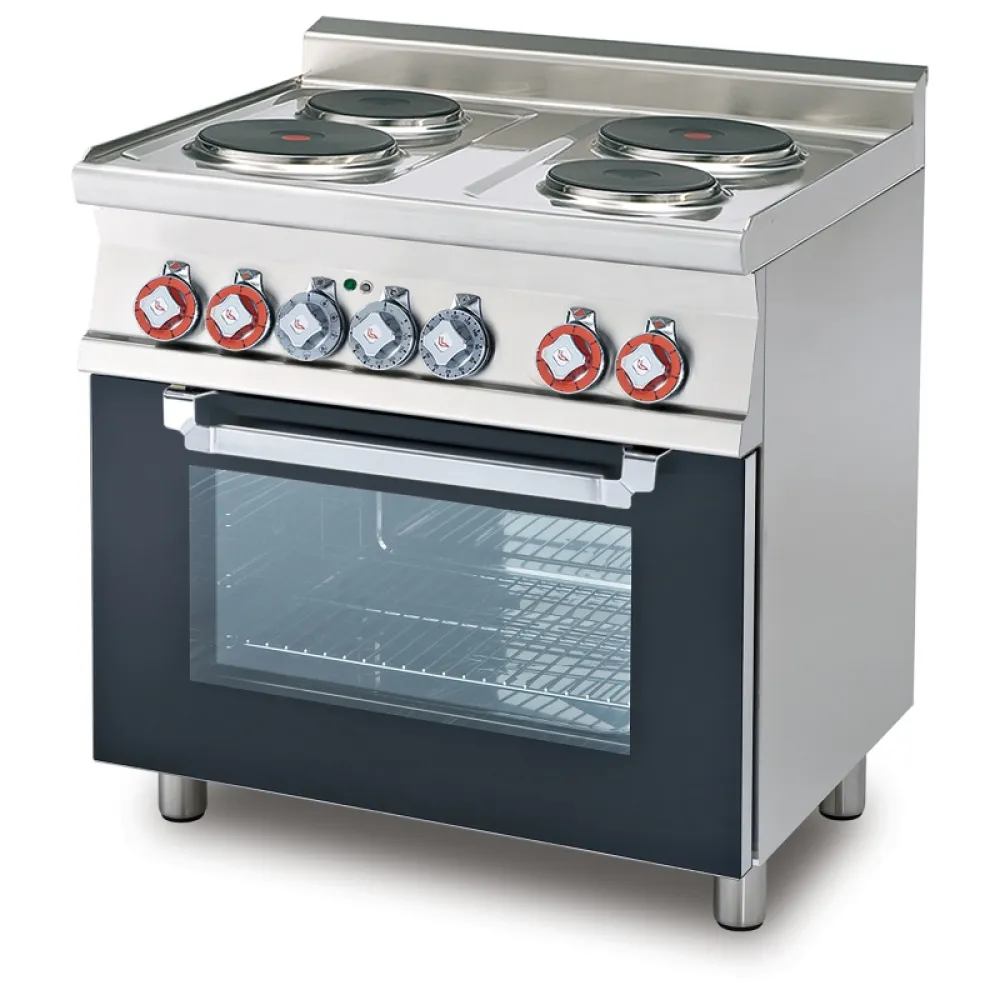 LOTUS CFM4-68ET/V Electric Stove with Oven for Marine Kitchens
