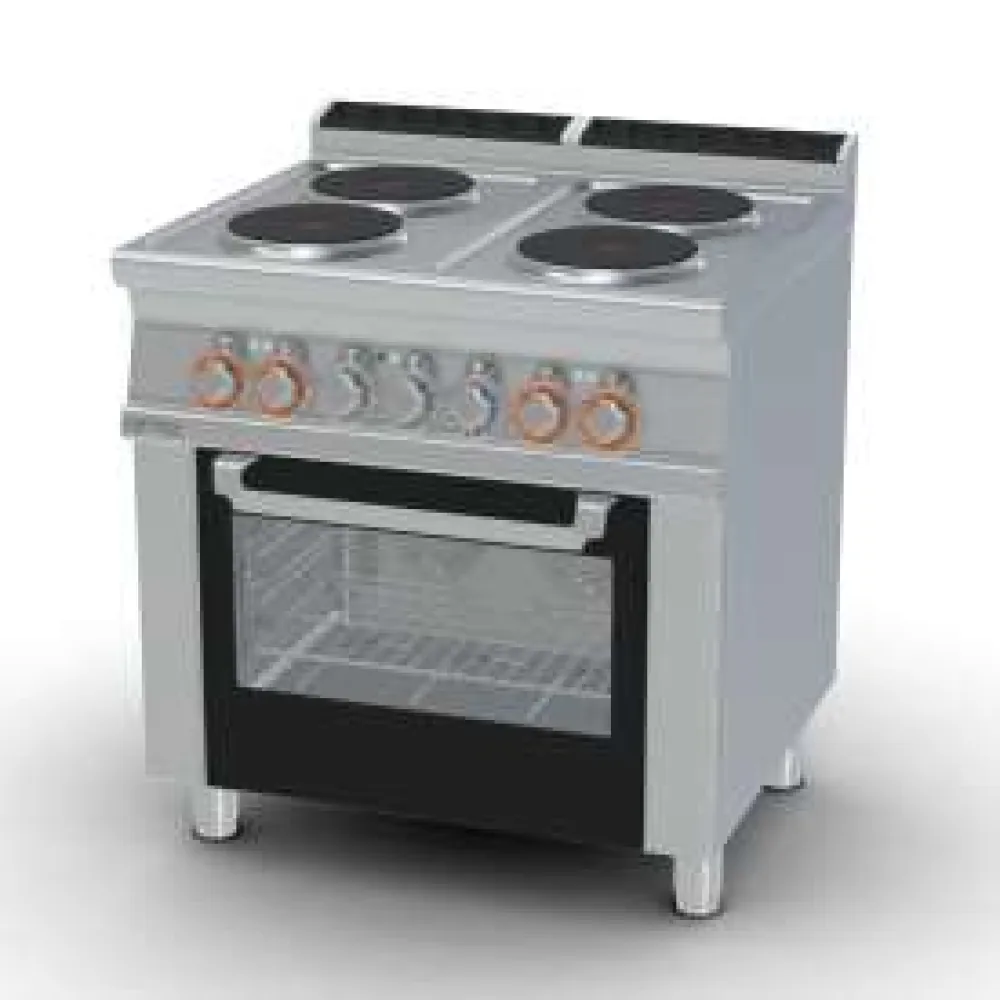 LOTUS Electric Range with Oven GN1/1 and Four Hotplates CFV4-78ET/V