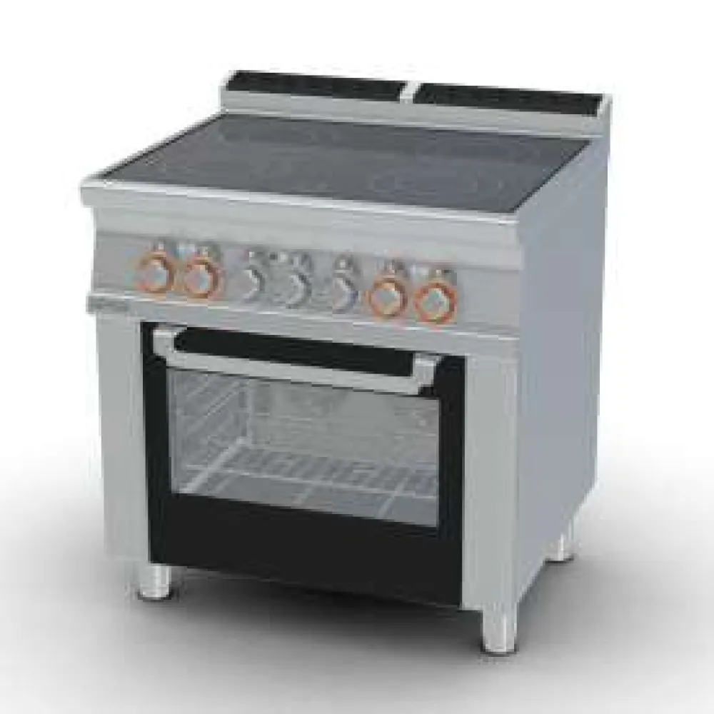 LOTUS CFVC4-78ET/V Electric Range with Ceramic Hob & Oven