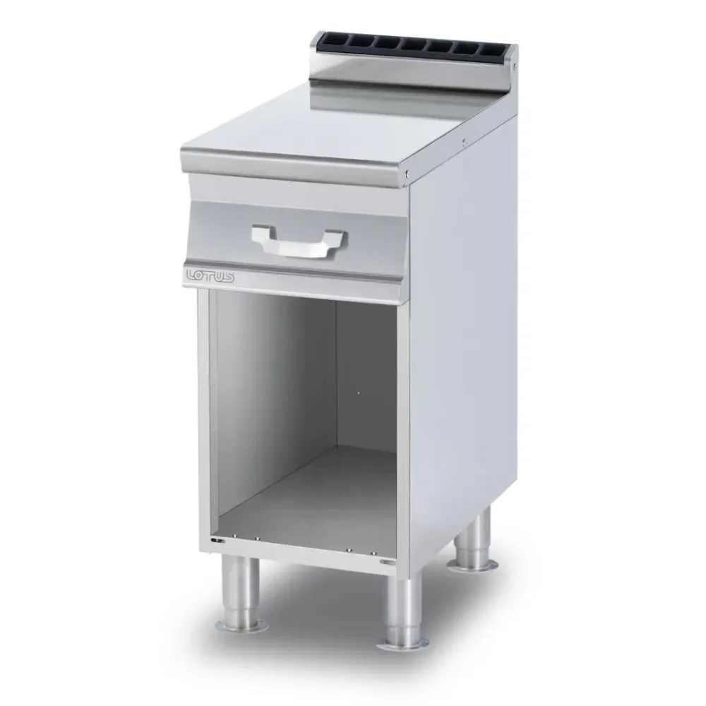 LOTUS PL-74X Stainless Steel Worktop with Open Cabinet
