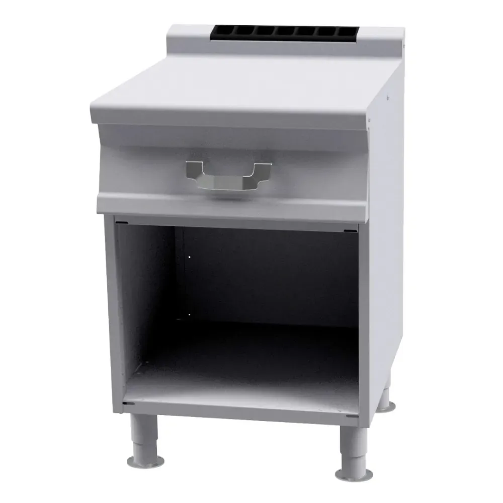 LOTUS PL-76 Stainless Steel Worktop with Open Cabinet