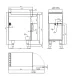 LOTUS Electric Ribbed Fry-Top with Touch Screen Shelf FTR-74ETTS