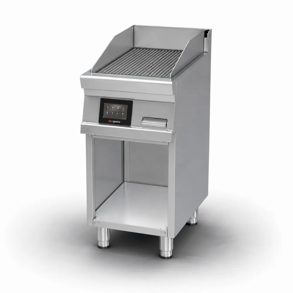 LOTUS Electric Ribbed Fry-Top with Touch Screen Shelf FTR-74ETTS