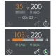 LOTUS Electric Fry-Top with Ribbed 1/2 Plate & Touch Screen