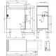 LOTUS Electric Fryer with Neutral Cabinet 8+8 L Touch Screen