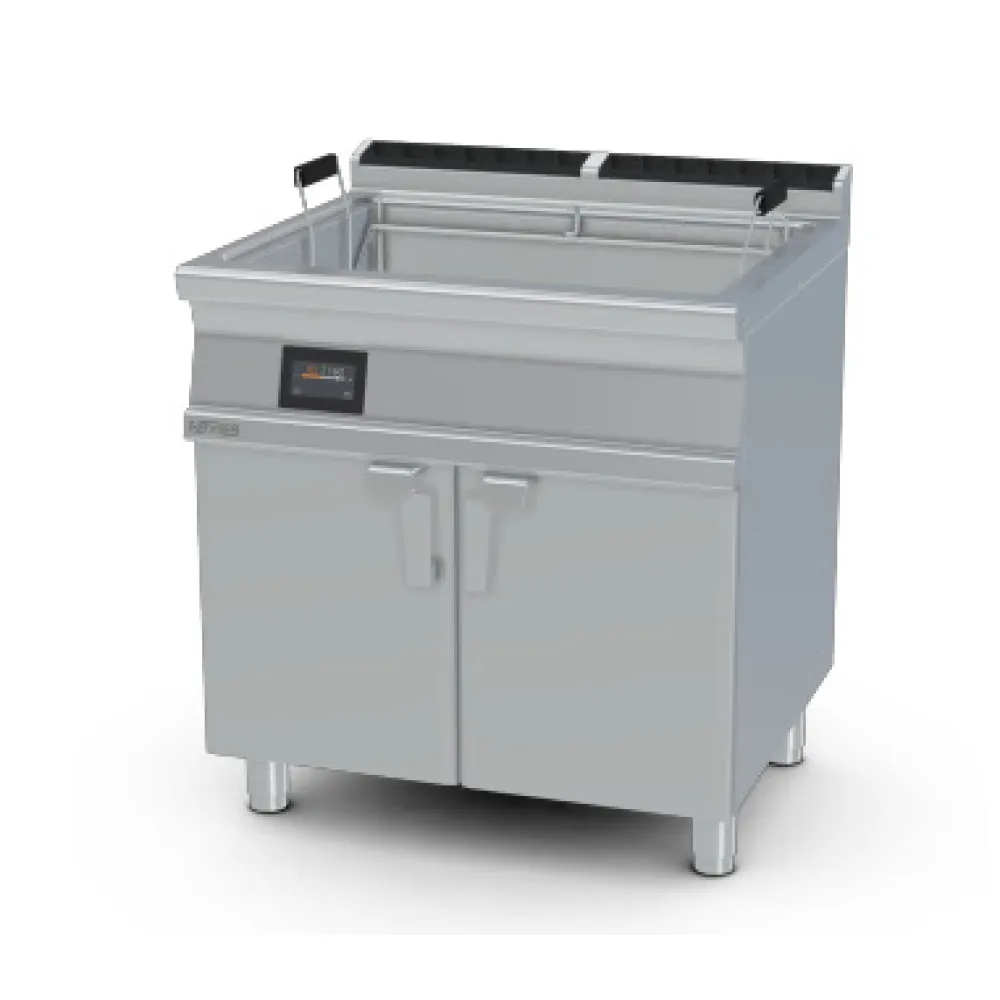 LOTUS Electric Fryer with Neutral Cabinet 45 L Touch Screen F45-78ETT