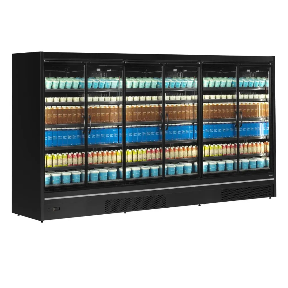 TEFCOLD English Multideck Display Cooler with Hinged Doors