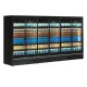 TEFCOLD English Multideck Display Cooler with Hinged Doors